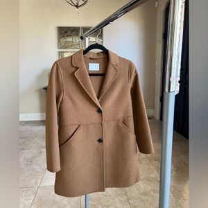 Zara Kids Wool Blend Coat Size 11-12